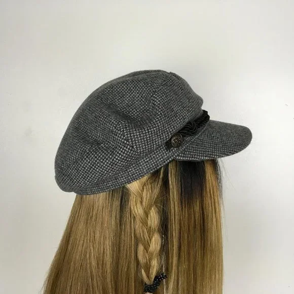 Hatattac Women Winter Warm Strap Beret Cap DM30 